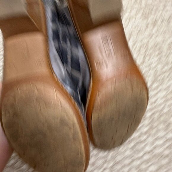 Rieker Sina leather woven slingback Sandal Shoes gray womens size 39 - Picture 4 of 10